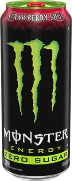 Monster Energy Strawberry Shot Sugarfree