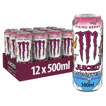 12x Monster Energy Juiced Viking Berry