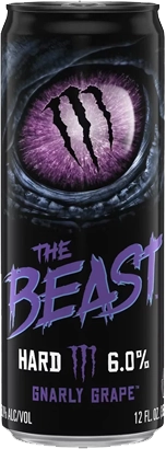 Monster Beast Gnarly Grape 6%
