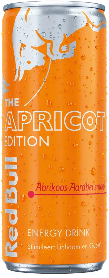 Red Bull Apricot Abrikoos Aardbeismaak