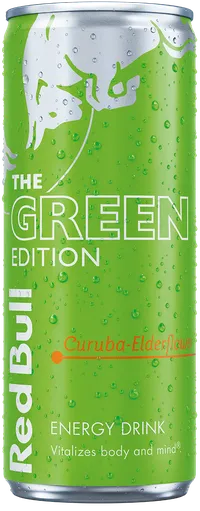 Red Bull Lime Green Curuba-Vlierbloesemsmaak