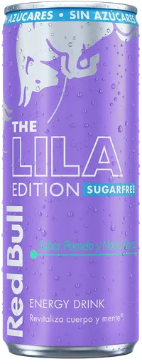 Red Bull Lila Walstro & Roze Grapefruit Sugar Free Spanje