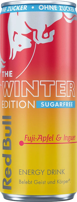 Red Bull Winter Fuji Appel & Gember Suikervrij