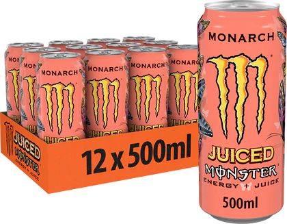 12x Monster Energy Juiced Monarch