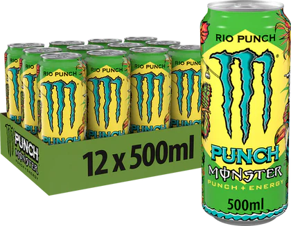 12x Monster Energy Punch Rio Punch