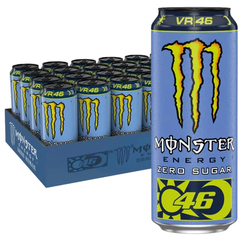 12x Monster Energy The Doctor Valentino Rossi Suikervrij