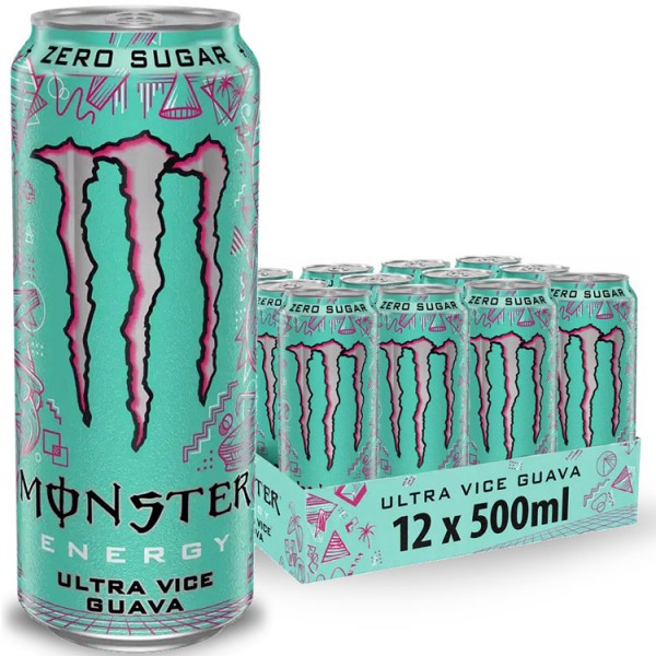12x Monster Ultra Vice Guava