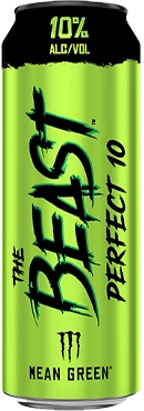 Monster The Beast Perfect 10% Mean Green 568ml