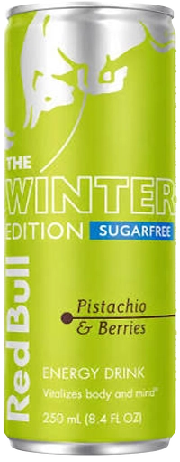Red Bull Winter Pistache & Bosvruchten Sugarfree